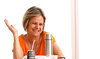 Com a professora kadampa Betty Mello